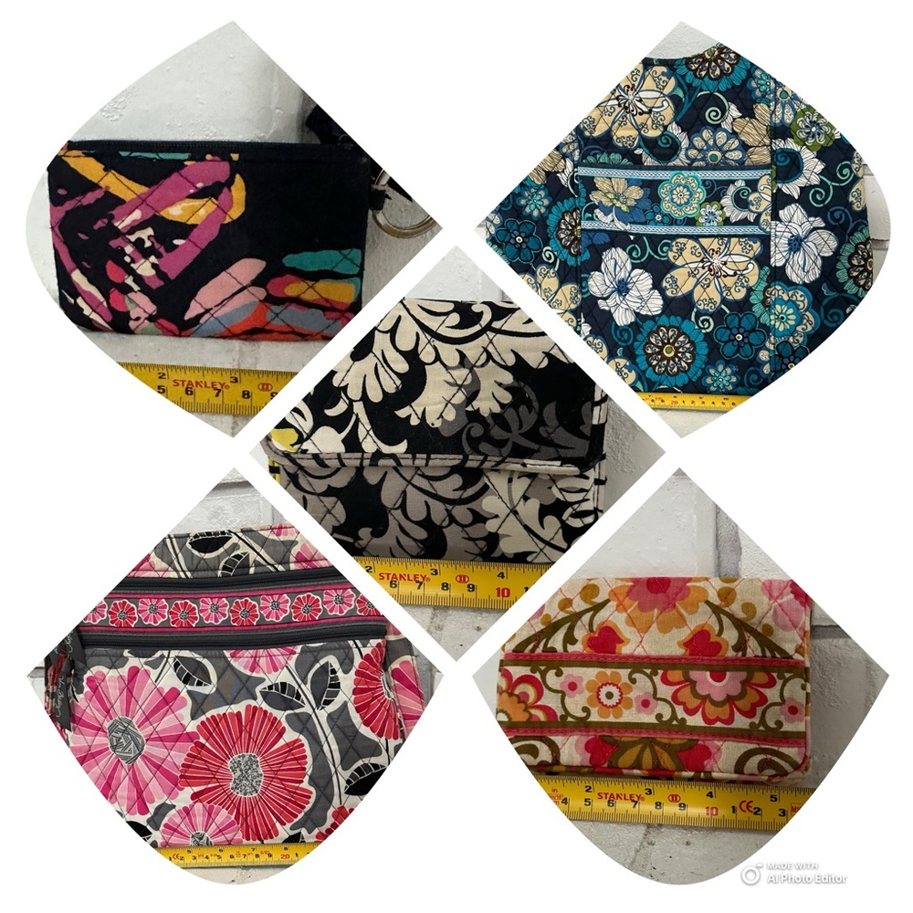 Bundle Lot EUC 5 Vera Bradley Bags